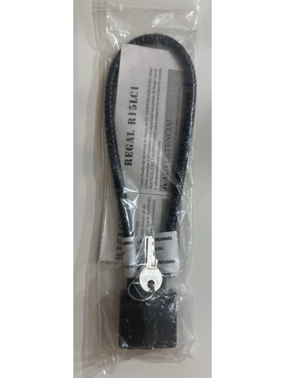 Regal R15LC Gun Safety Cable Lock With Keys